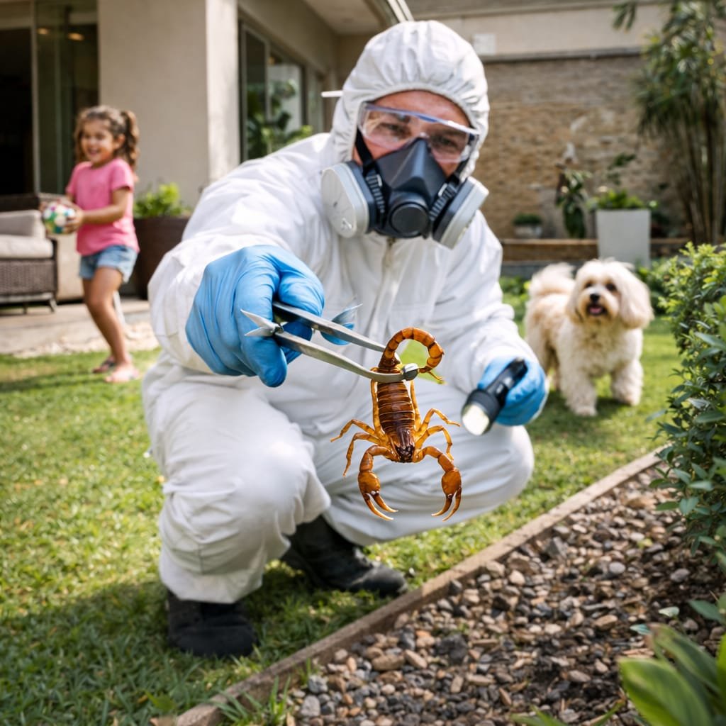 Controle de escorpiões em São Paulo com atendimento rápido e solução eficaz.